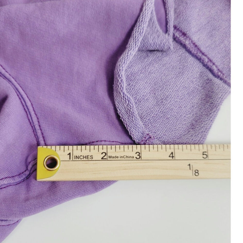 Free People / FP Movement All Star Solid Shorts in Washed Super Berry, sz Medium - Picture 11 of 12